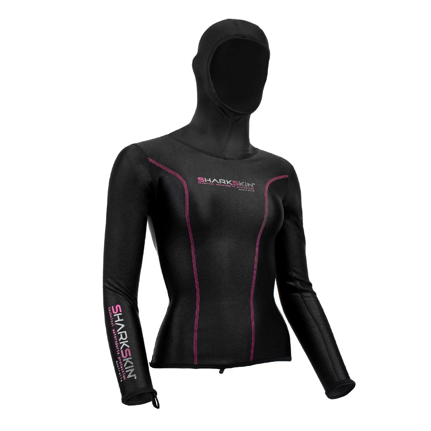 SHARKSKIN CHILLPROOF TOP LONG SLEEVES WITH HOOD WOMEN | 14