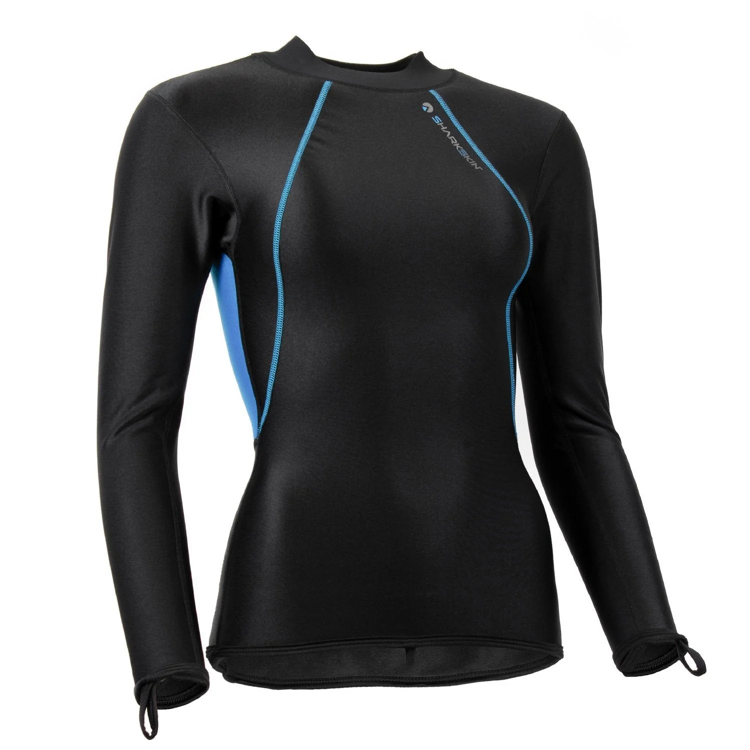 SHARKSKIN CHILLPROOF TOP LONG WOMEN | BLACK | 10