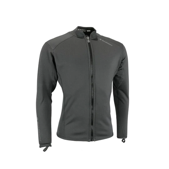 SHARKSKIN TITANIUM CHILLPROOF LONG SLEEVES WITH FRONT ZIP MEN | M